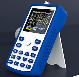 QDTimes Oscilloscope FNIRSI-1C15 Professional Digital Oscilloscope 500MS/s Sampling Rate 110MHz Analog Bandwidth Support Waveform Storage