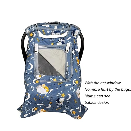 Miniatura 3 de Fundas de asiento de automóvil para bebés y recién nacidos, fundas de asiento de automóvil acogedoras multien 1 para asiento de automóvil, apto para