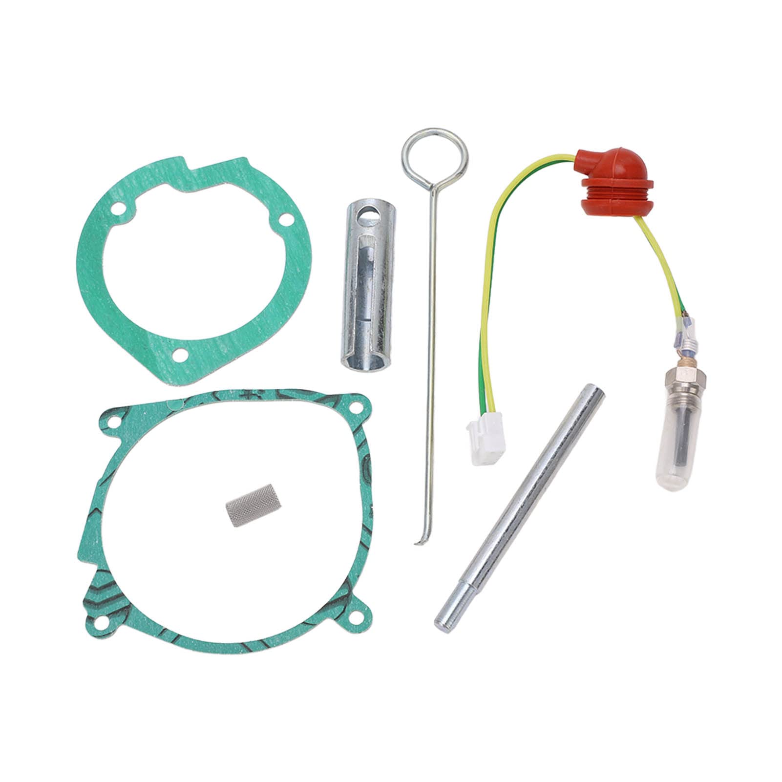 Zestaw Naprawczy Ogrzewania Postojowego 252069100102 dla Webasto 12V 2KW Zestaw Naprawczy Ogrzewania Postojowego na Napędowy z Ceramiczną Uszczelką Klucza do świec żarowych