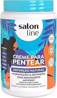 Salon line creme de pentear definição natural vegano - para cabelos o