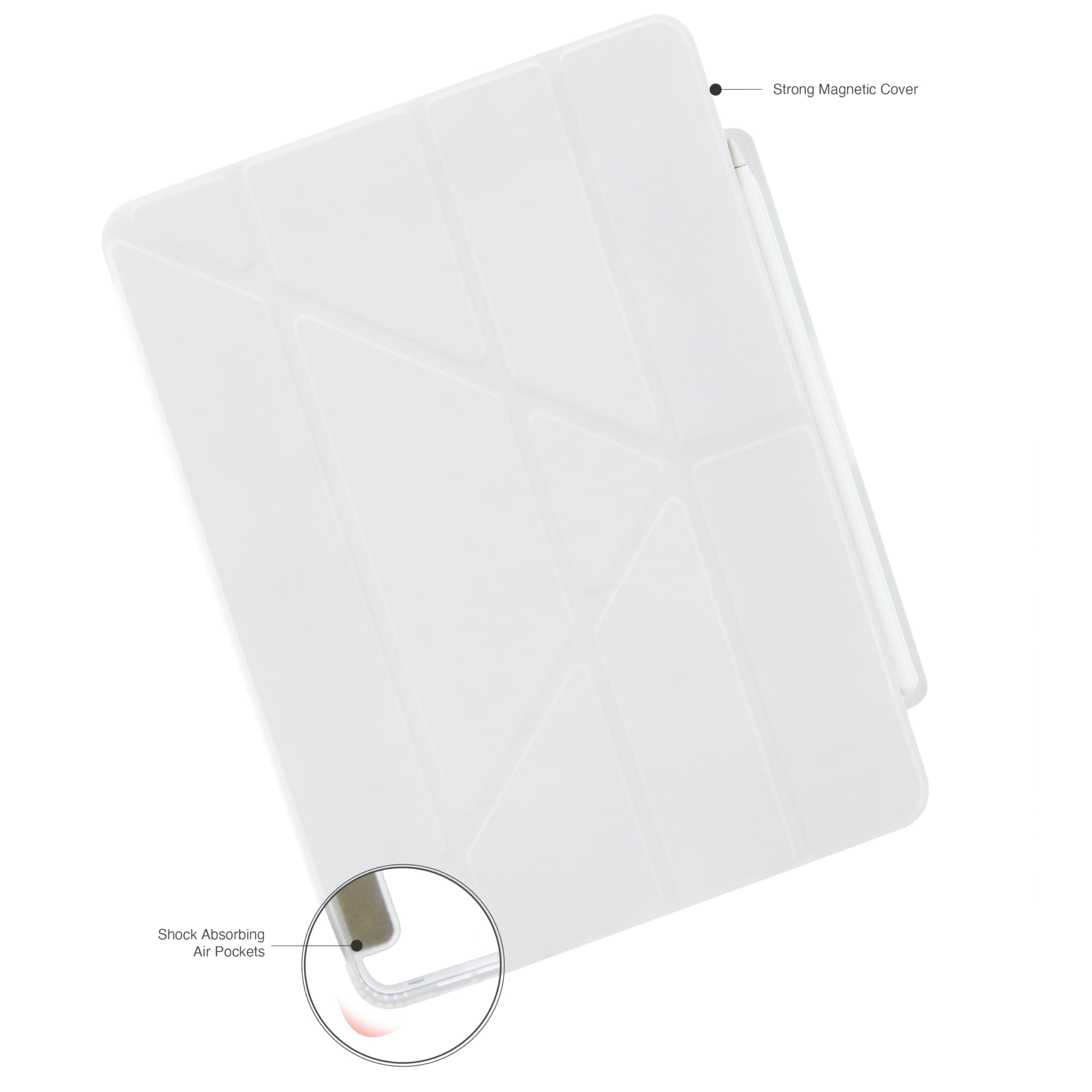 "Pipetto Origami No3 OriginalCase iPad Pro 13"" M4 (2024) White"