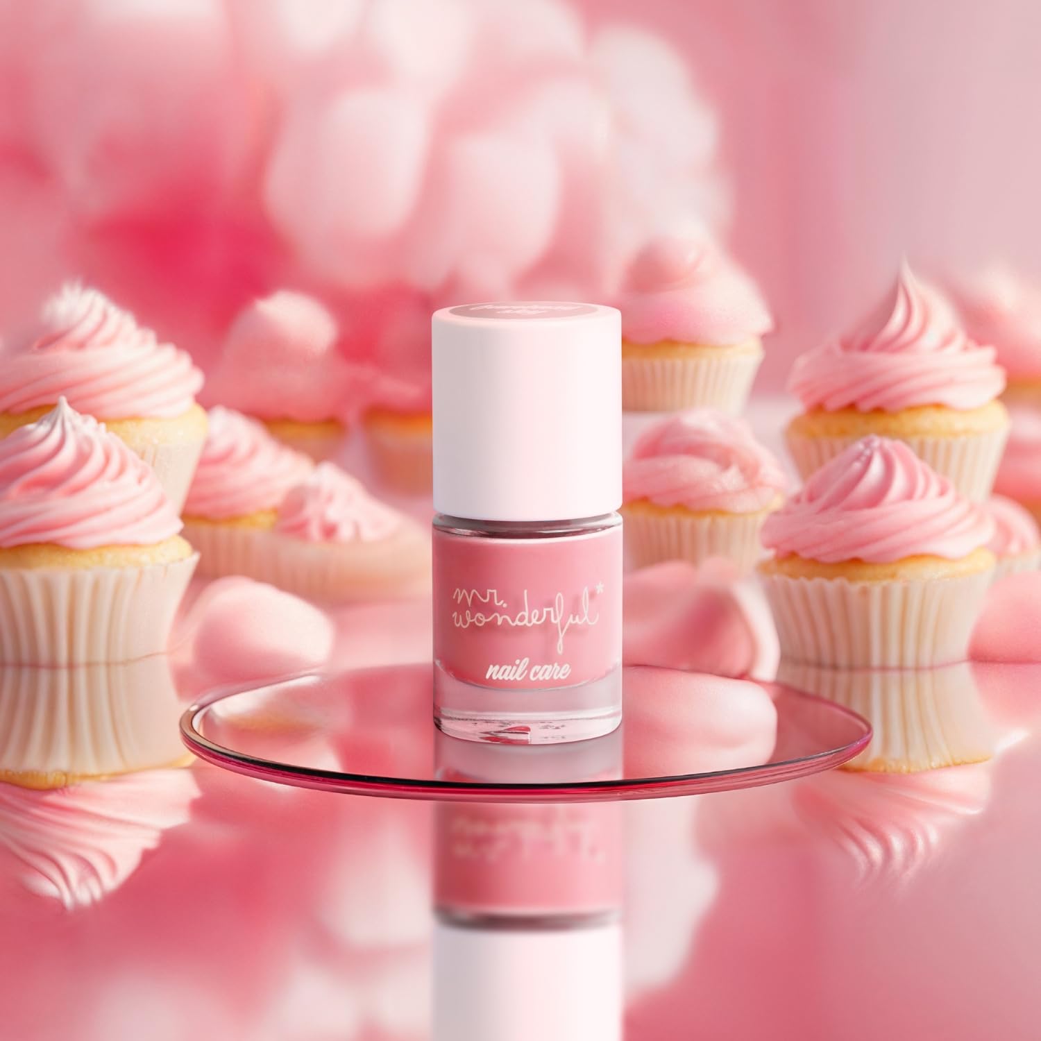 MR WONDERFUL - Estuche Laca de Uñas 5 x 8 ml, Cobertura Perfecta, Efecto Brillante y de Larga Duración, Fácil de Aplicar, Secado Rápido, Fórmula Vegana