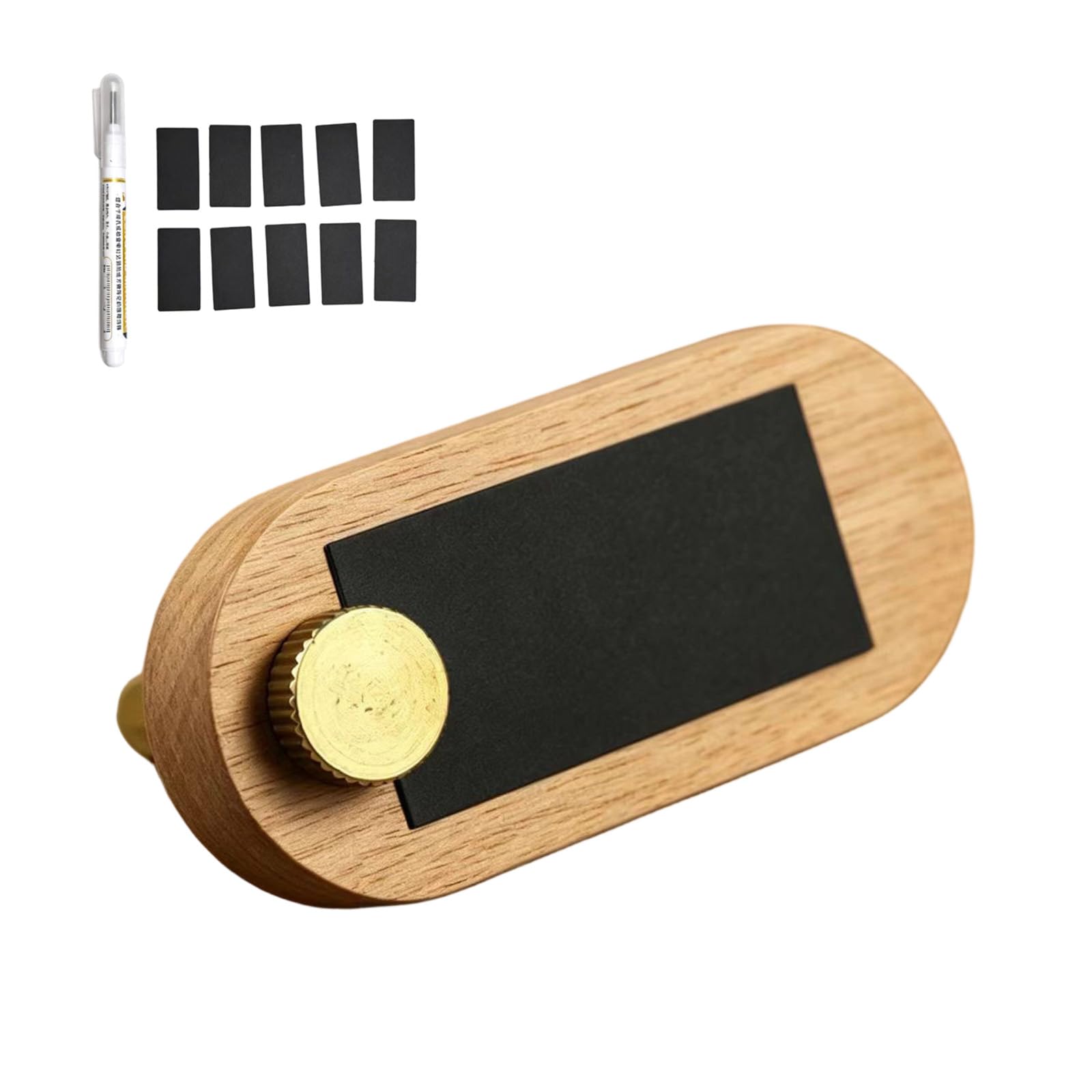 ZEPFJHE Signs Holder Wooden Display Signs Retail Display Tages Stand for Boutique Shops Wood Stands