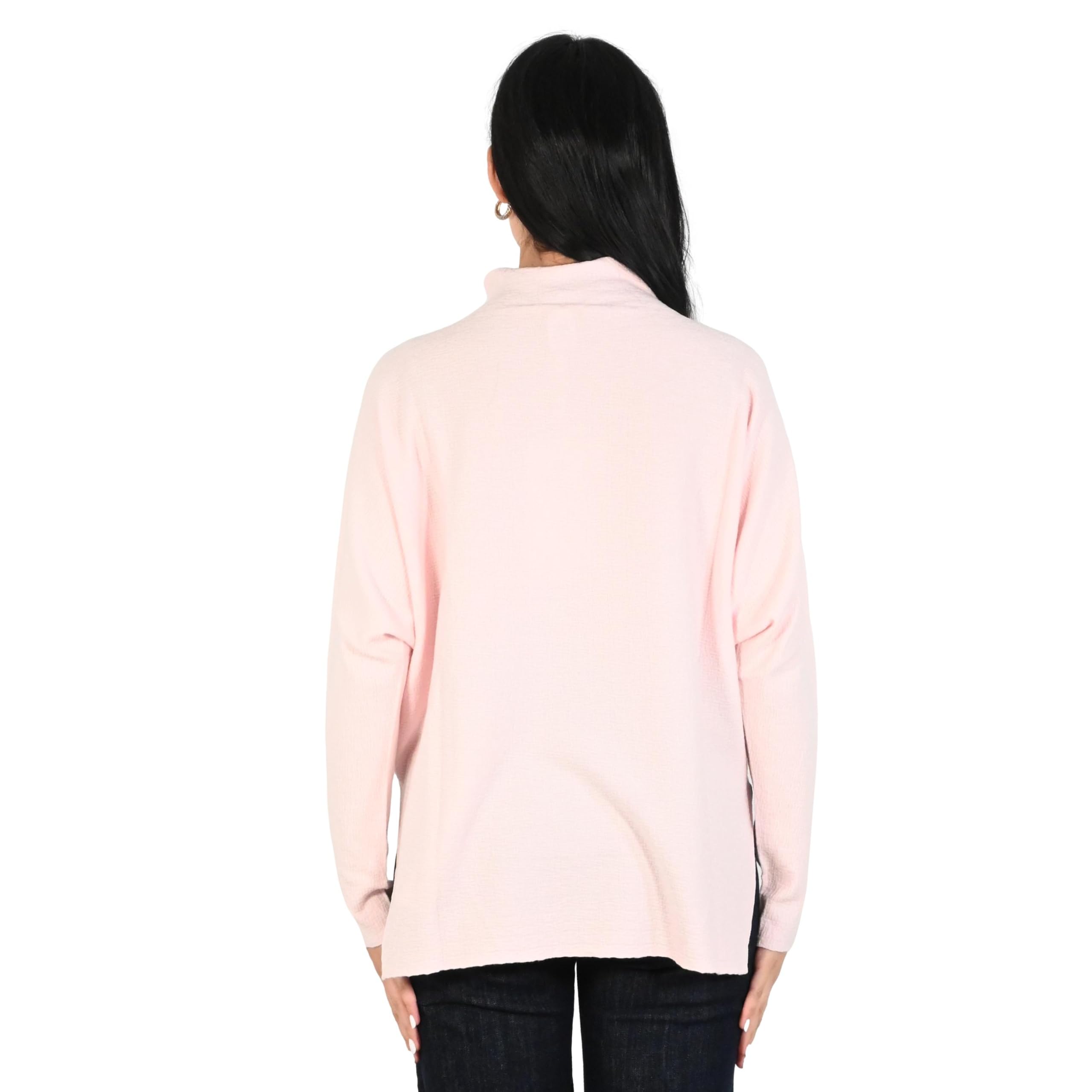 Kontatto maglia donna rosa confetto 3M1735C
