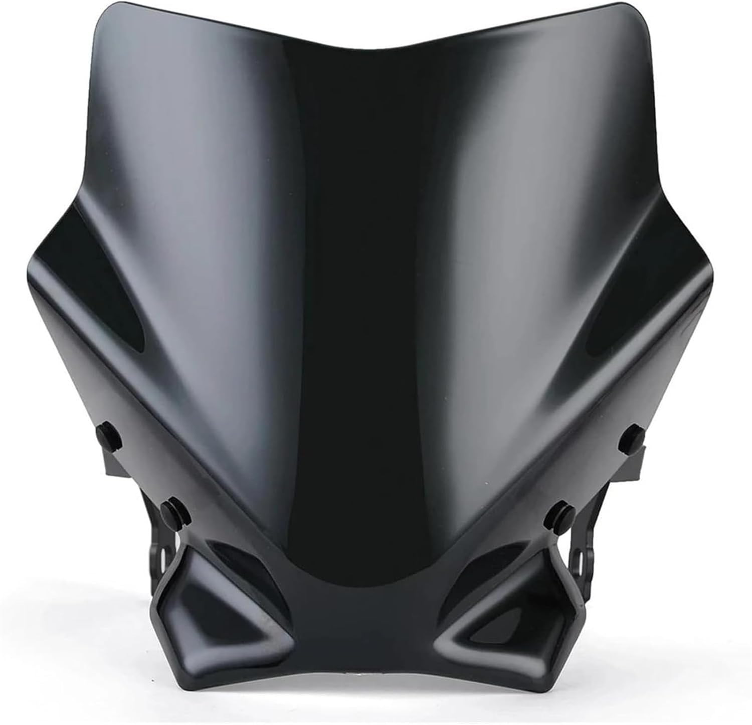 調整可能なフロントガラス 用のドゥカティ 821 1200用 オートバイ用のデフレクター フロントウインドシールド(ブラック)