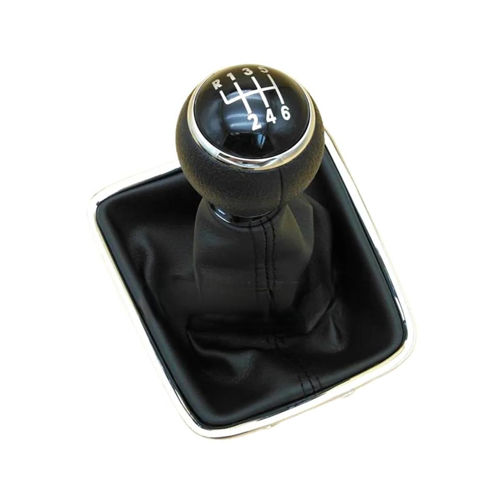 Gear Stick Knob For VW For Tiguan 2007-2011 ABS / PU Leather Upgrade