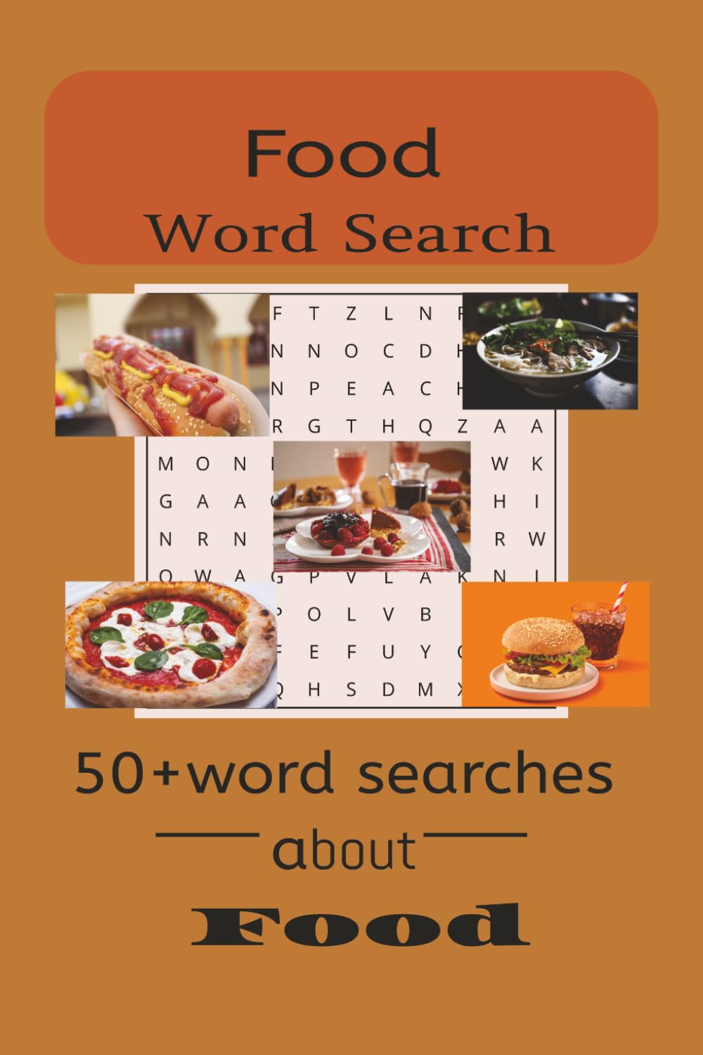 Food Word Search: Tasty collection of words to find