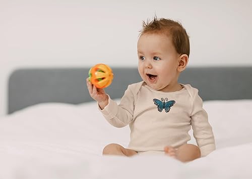 Miniatura 3 de Mariposa monarca, bordado, parche para planchar (verde azulado)