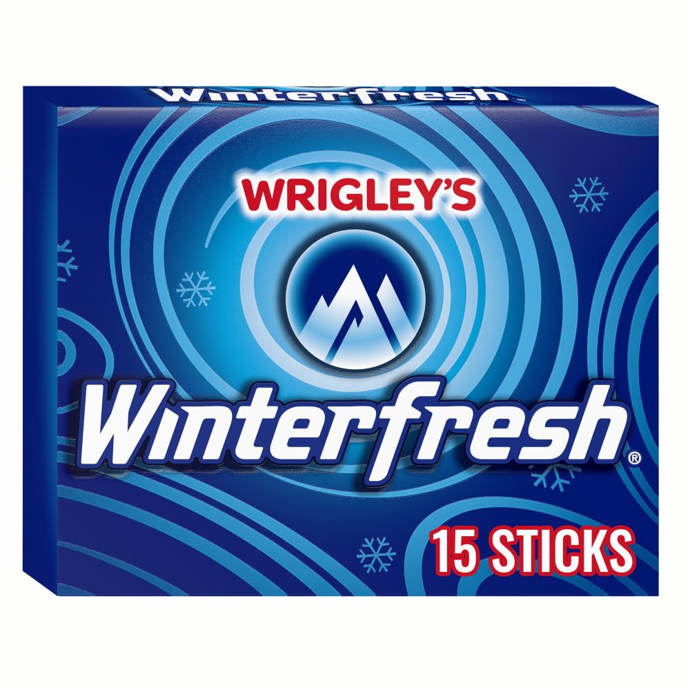 Extra Wrigley's Winterfresh Gum, 15-Stick Slim Packs (Pack of 20)