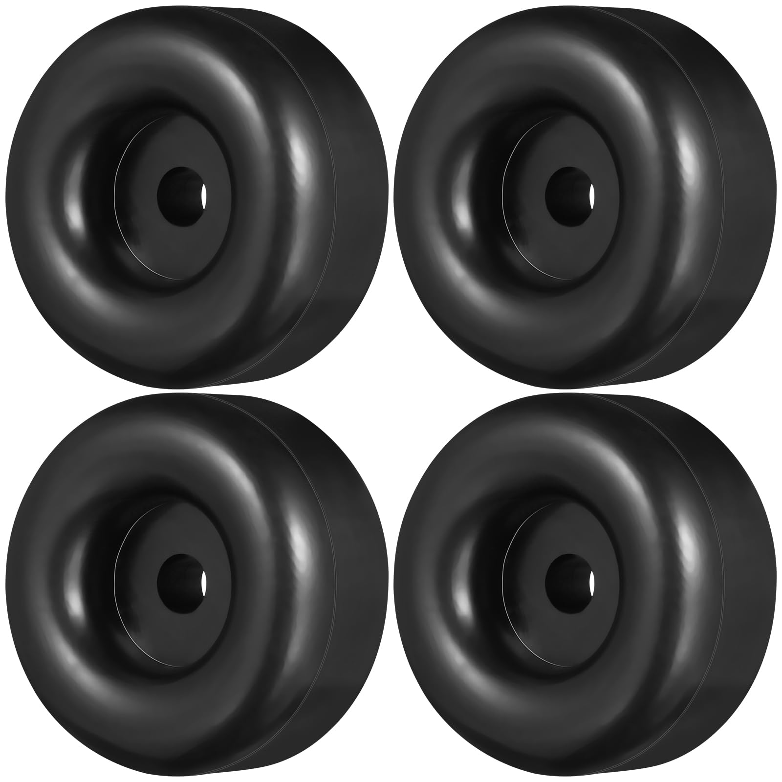 Trailer Ramps 4pcs Trailer Ramp Door Rubber Bumpers - PVC Cone Stops ...