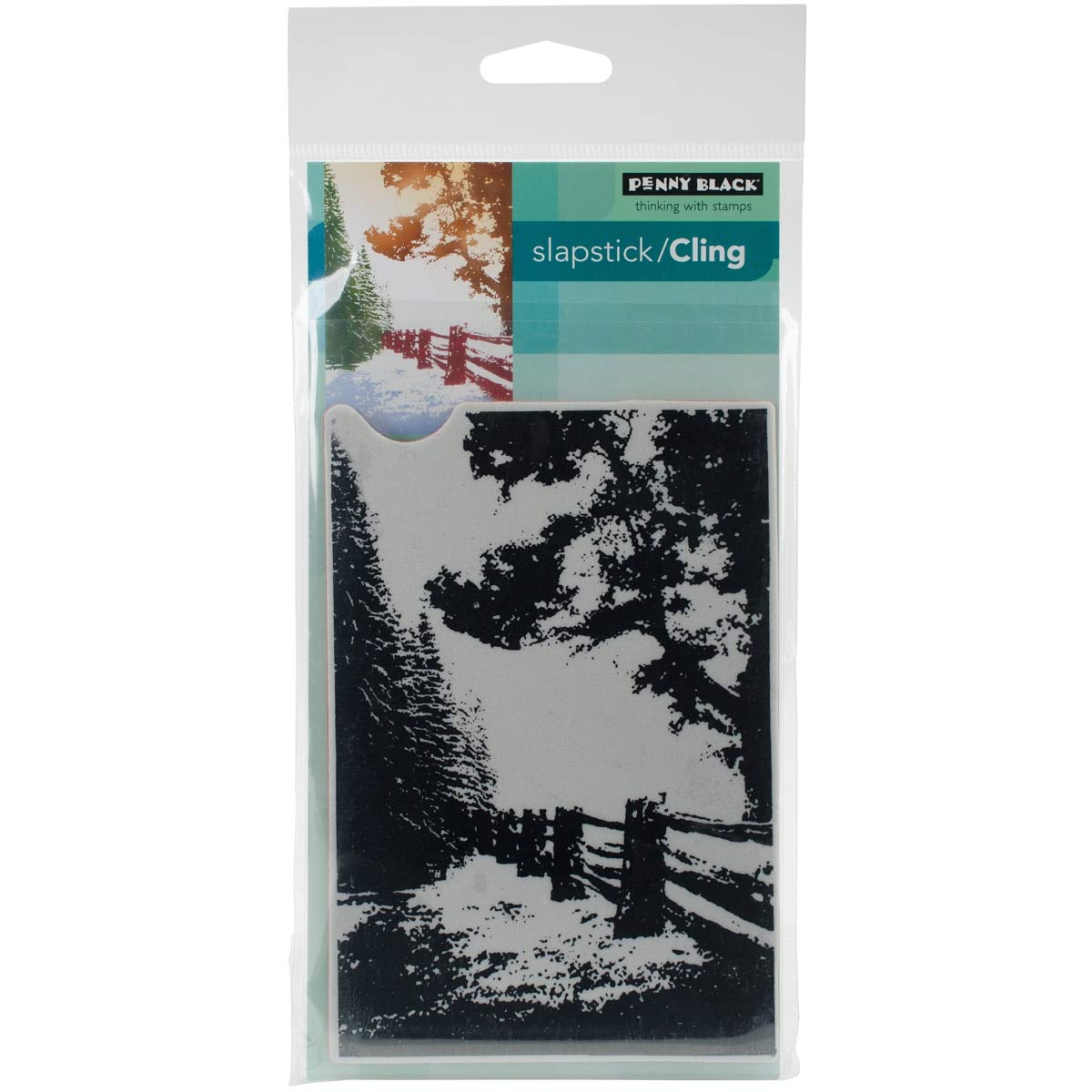Penny Black Timbro Adesivo, 12,7 x 17,8 cm, Motivo: corsia Nascosta, Acrilico, Multicolore, 0.63x11.43x24.13 cm