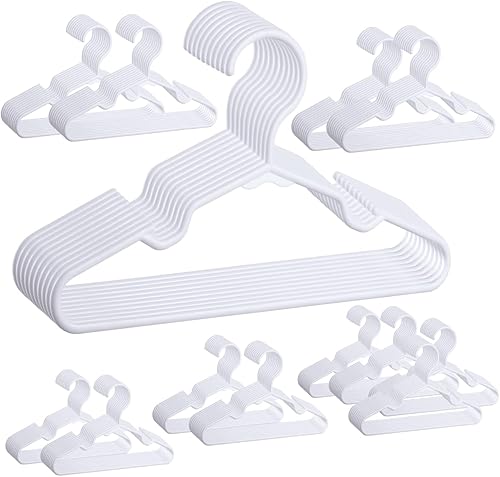 Paquete de 40 perchas para bebĂ©, perchas de plástico rosa para niños, perchas antideslizantes para bebĂ©s para guarderĂa, perchas de ropa Paquete de 40 perchas para bebĂ©, perchas de plástico rosa para niños, perchas antideslizantes para bebĂ©s para guarderĂa, perchas de ropa