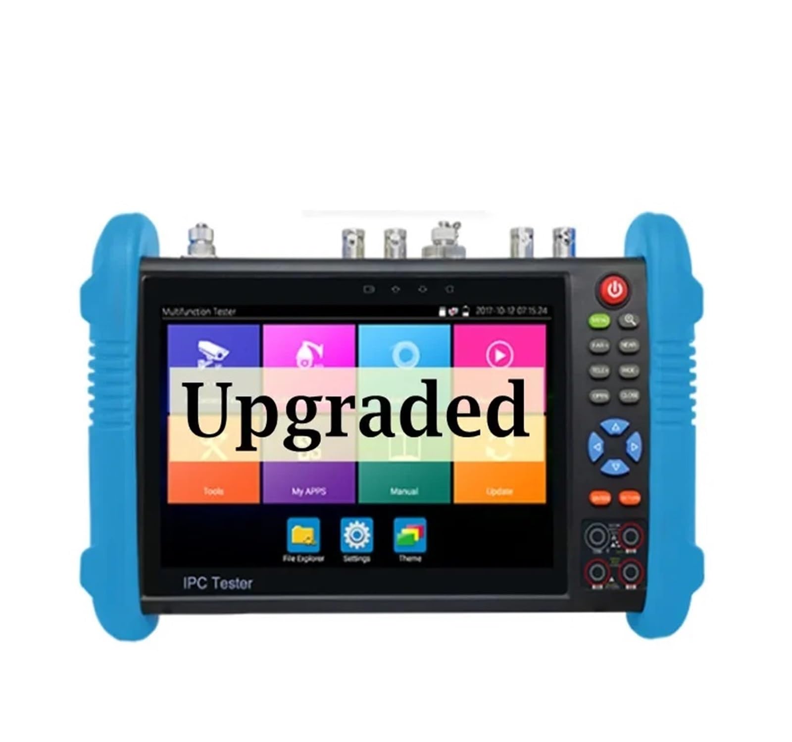 CCTV Tester, Upgraded IPC Tester IPC9800Pro IP Camera 8MP AHD CVI TVI 8K PTZ Cable VGA CCTV Test(IPC-9800Pro)