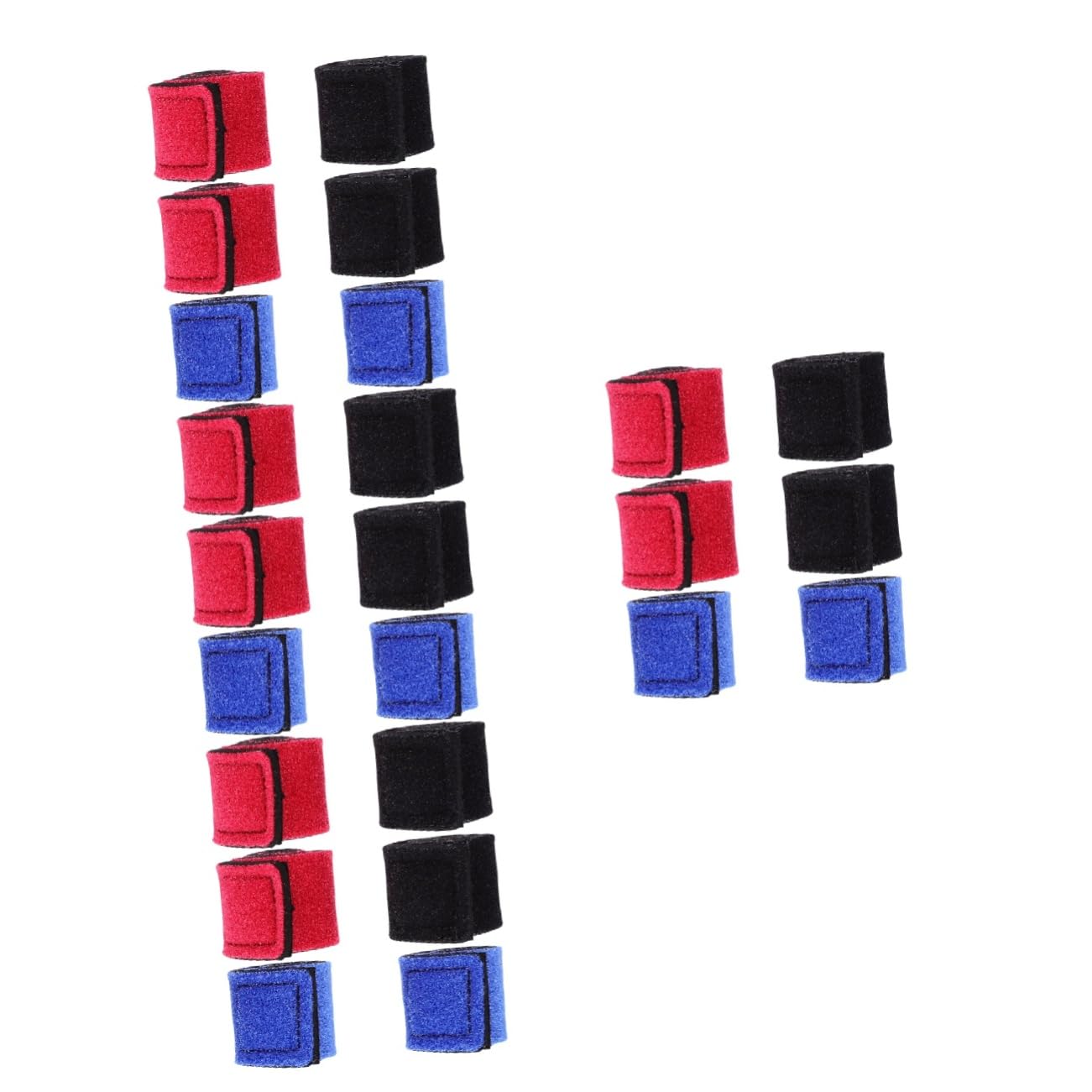 ibasenice 4sets Fishing Pole Straps Adjustable Fishing Pole Carrier Lanyard Rod Wraps 6pcs*4