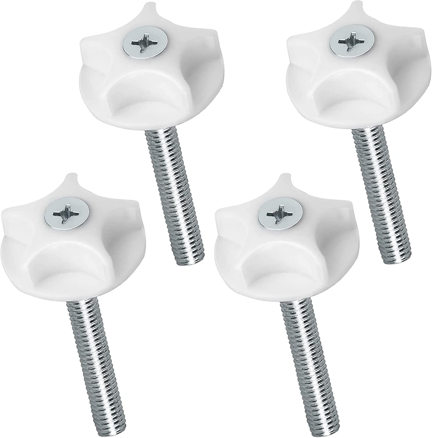 4Pcs Headboard Bolts Screws M8 Headboard Fixings Strong Hold Headboard