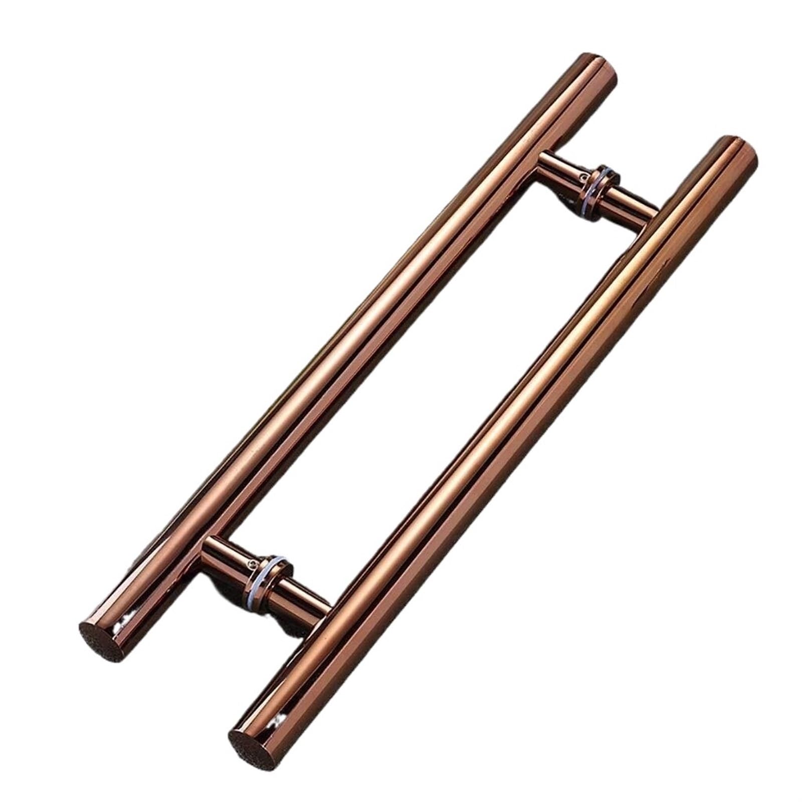 Poignée de porte en bois et verre pour sublimer votre entrée chic