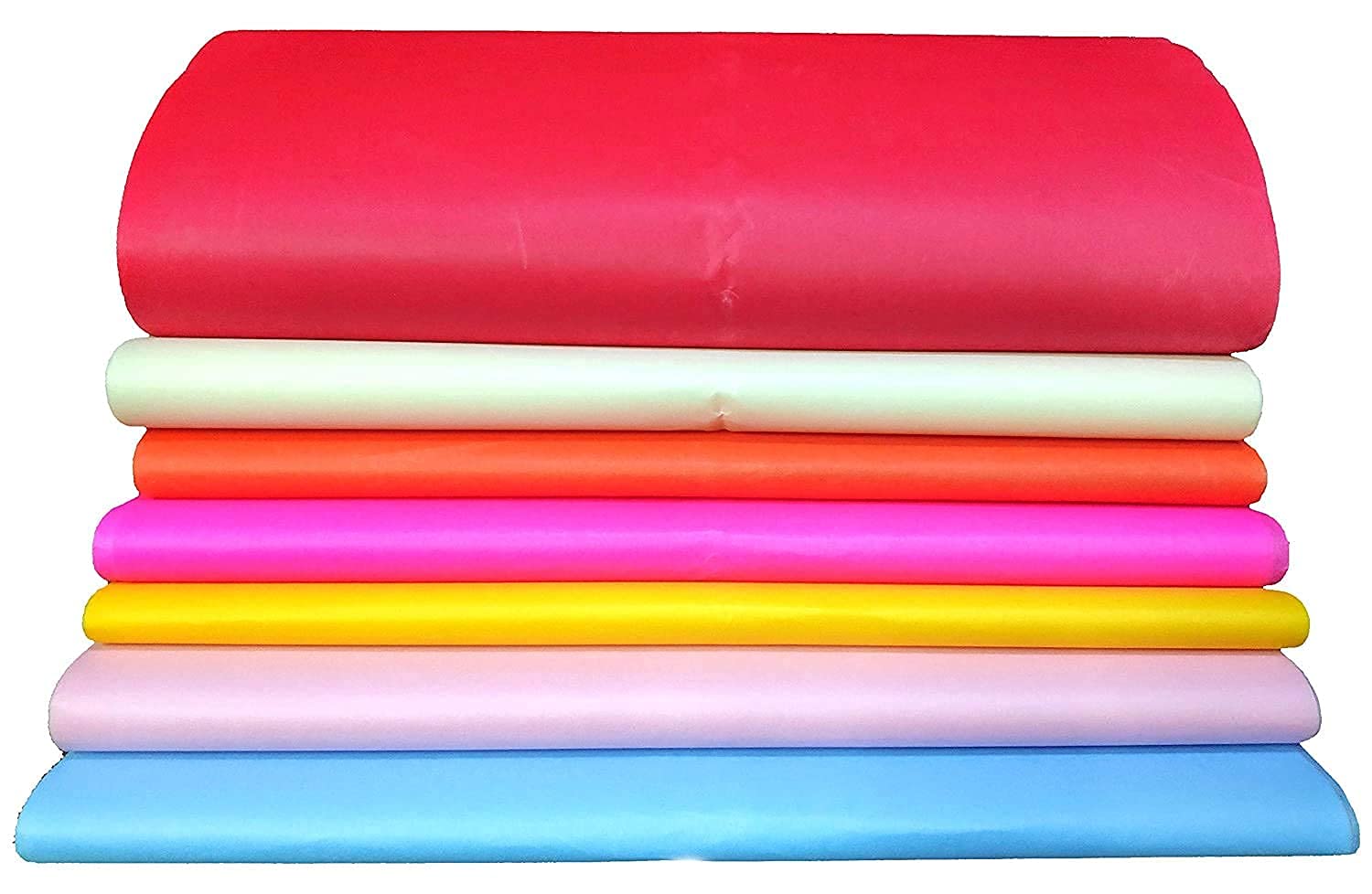 3A Featuretail Tissue Paper/Non Woven Tissue Paper for Gift/Flowers Making and Bouquet Wrapping 24 Inch x 28 Inch (Multi Color, 15 Sheets)-image-22