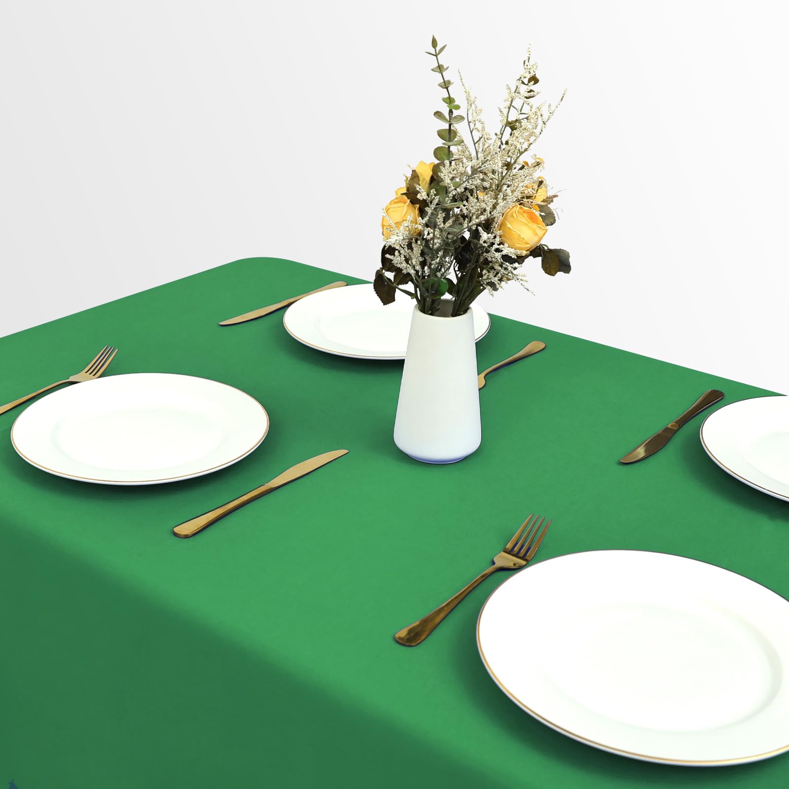 Manteles Poliéster Rectangular Manteles Rectangulares Poliéster - Pack 8  Unidades, 60x102 Pulgadas, Verde, Resistente Arrugas Manteles Resistentes  Arrugas, image size:1600x1600