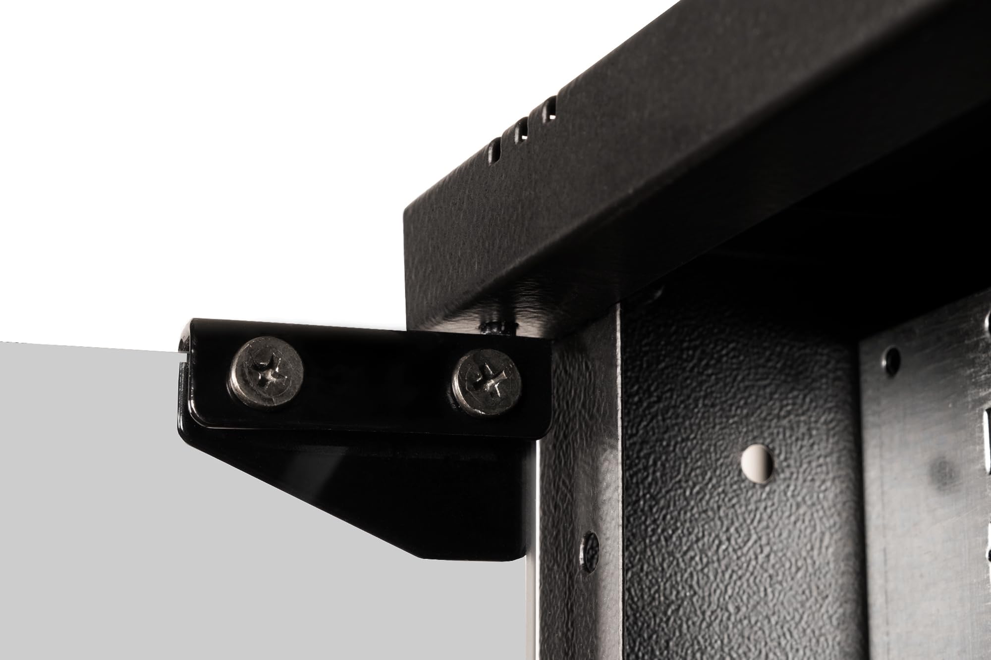 DIGITUS Armario de Red - Rack de 19" 4 U - sin Montar - Montaje en Pared - 400 mm de Profundidad - 327 mm de Profundidad útil - Capacidad de Carga 60 kg - Puerta de Cristal - Serie Soho Pro - Negro