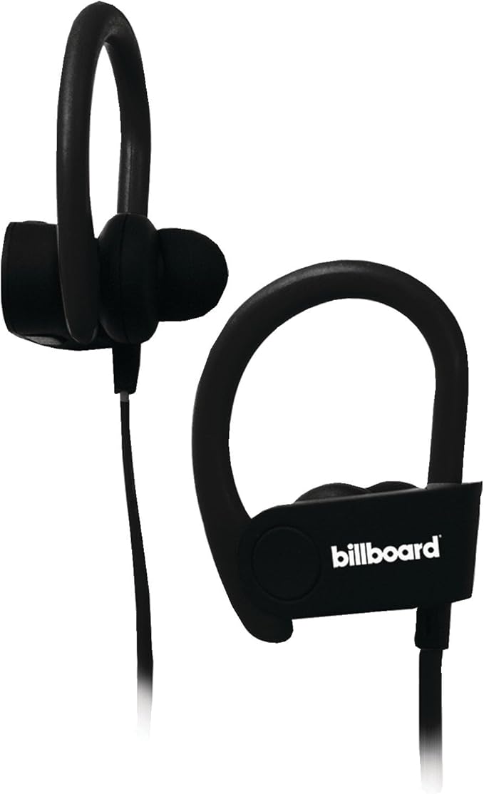 Billboard Bluetooth Wireless Hook Over Earbuds With Tangle