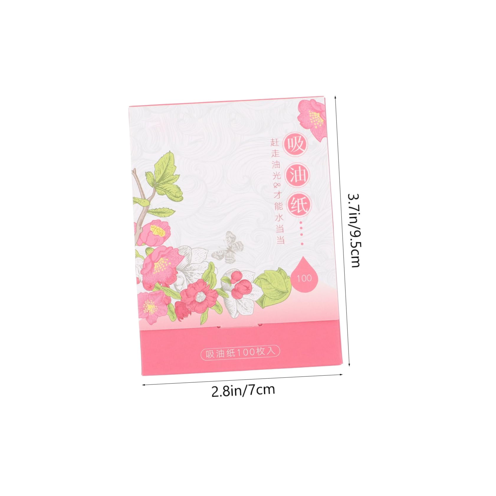 minkissy 10-pack Oil Absorbing Pads Blotter Paper for Makeup Facial Tissue Boxes for Oily Skin