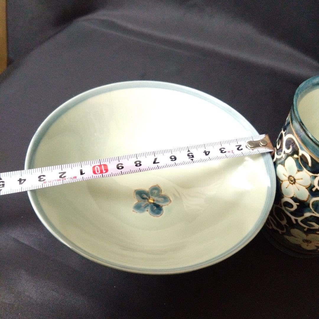 Amazon.co.jp: 波佐見焼 龍庵窯 急須 マグカップ 飯碗セット 元箱なし  