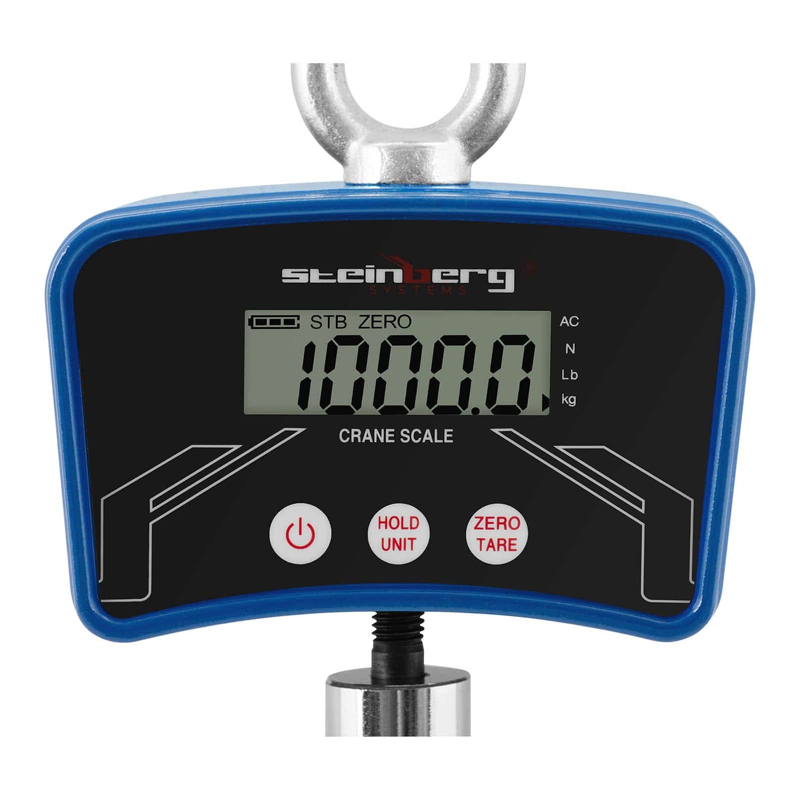 Steinberg Systems SBS-KW-1TC Bilancia Sospesa Dinamometro Display LCD 1000/0,2 kg