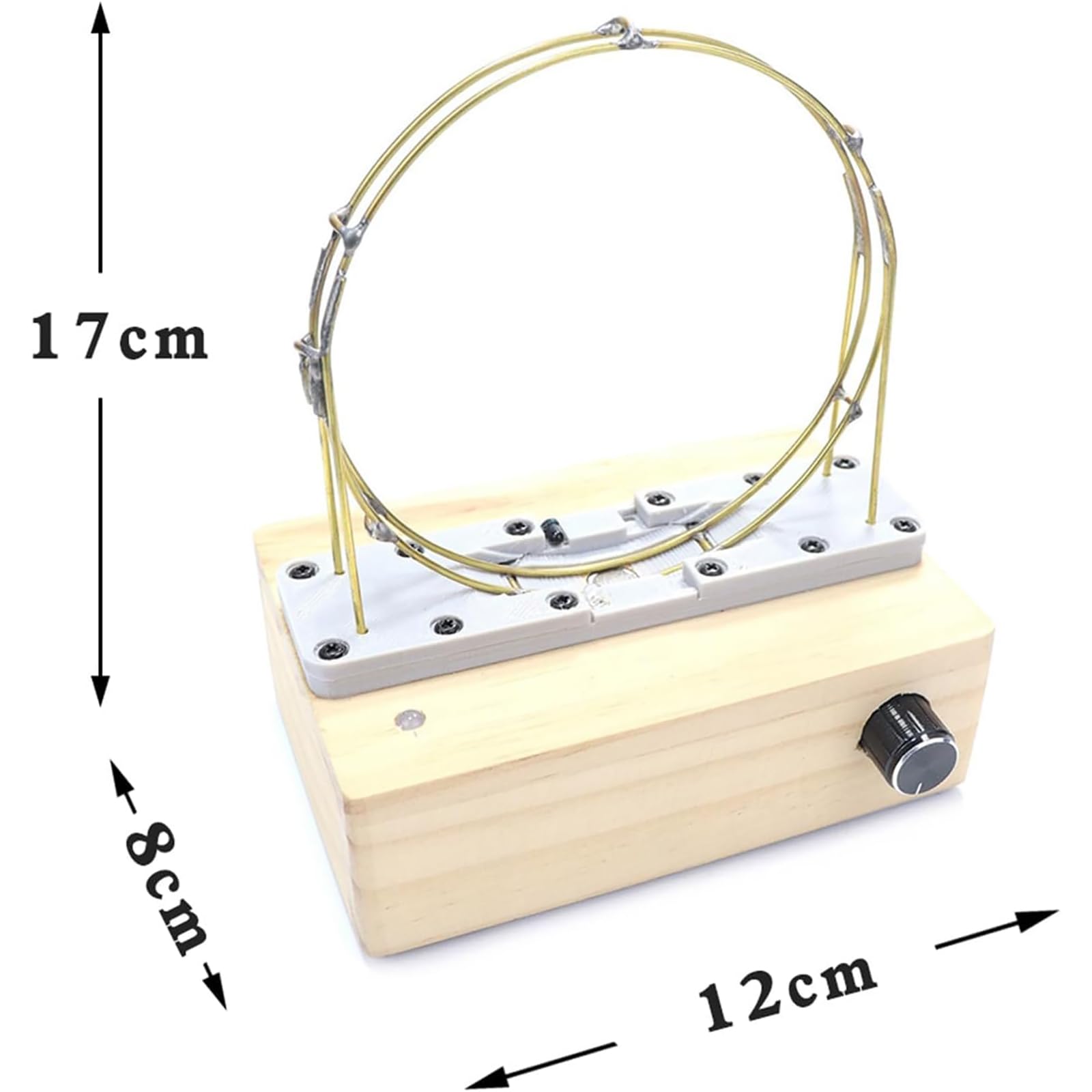 NGARY Modello di Macchina A Moto Perpetuo Fai-da-Te, Apparecchiatura per Esperimenti Scientifici con Ciclotrone Elettromagnetico, Intensità di Corrente Regolabile, per Esperimenti di Fisica