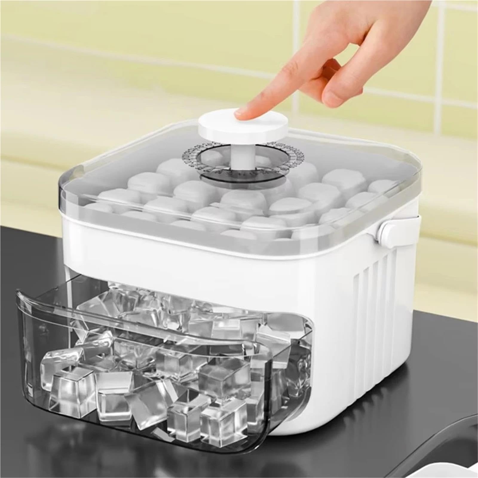 Cubitera Máquina de hielo doble capa 50 cubos