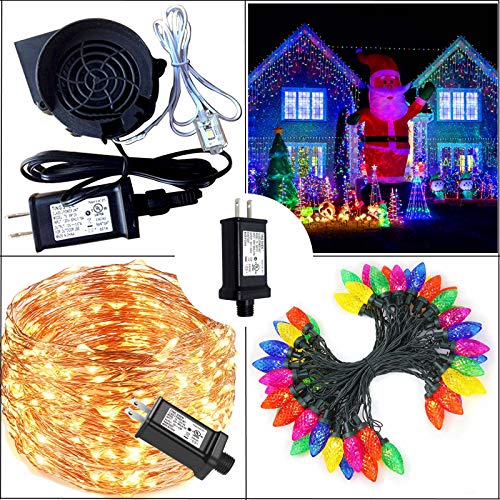 Class 2 Power Unit Led Transformer Raintight Ip44 Us Plug Adapter, Seasonal-Use Led Driver For Led String Light, Holiday Lighting (6V 6W) #TOP5