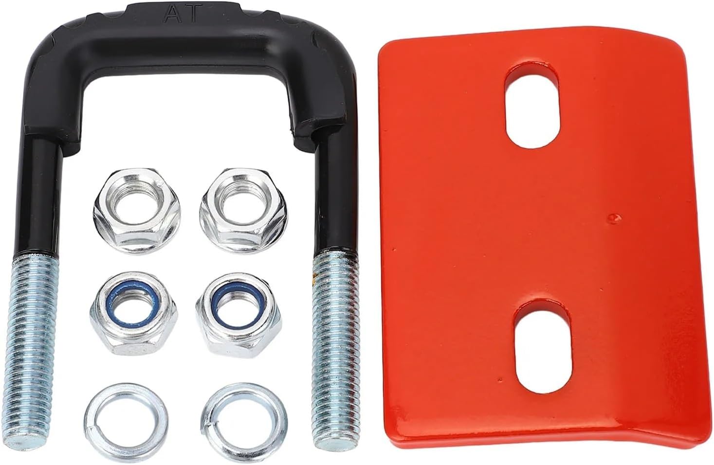 ヒッチタイトナー ヒッチタイトナー 2個パック カーボンスチール 亜鉛 マルチカラー 1.25インチと2インチのヒッチ用(Red)