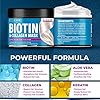 Biotin-and-Collagen-Mask-Made-in-USA-Natural-Hair-Mask-with-Collagen-Biotin-for-Dry-Damaged-Hair-and-Growth-Biotin-Collagen-Deep-Conditioning-Hair-Mask-Dry-Hair-Treatment-Mask-8-oz Biotin and Collagen Mask - Made in USA - Natural Hair Mask with Collagen & Biotin for Dry Damaged Hair and Growth - Biotin & Collagen Deep Conditioning Hair Mask - Dry Hair Treatment Mask 8 oz