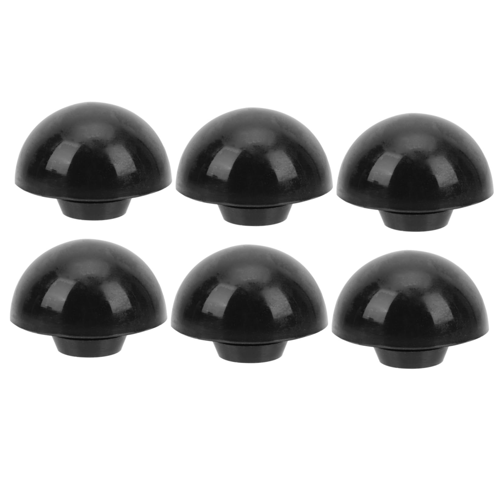 Alasum 6pcs Hollowing Drum Rubber Stopper Yoga Drum Cushion Ethereal Drum Parts Meditation Drum Pads Hand Drum Feet Yoga Accessories Ethereal Drum Support Percussion Simple