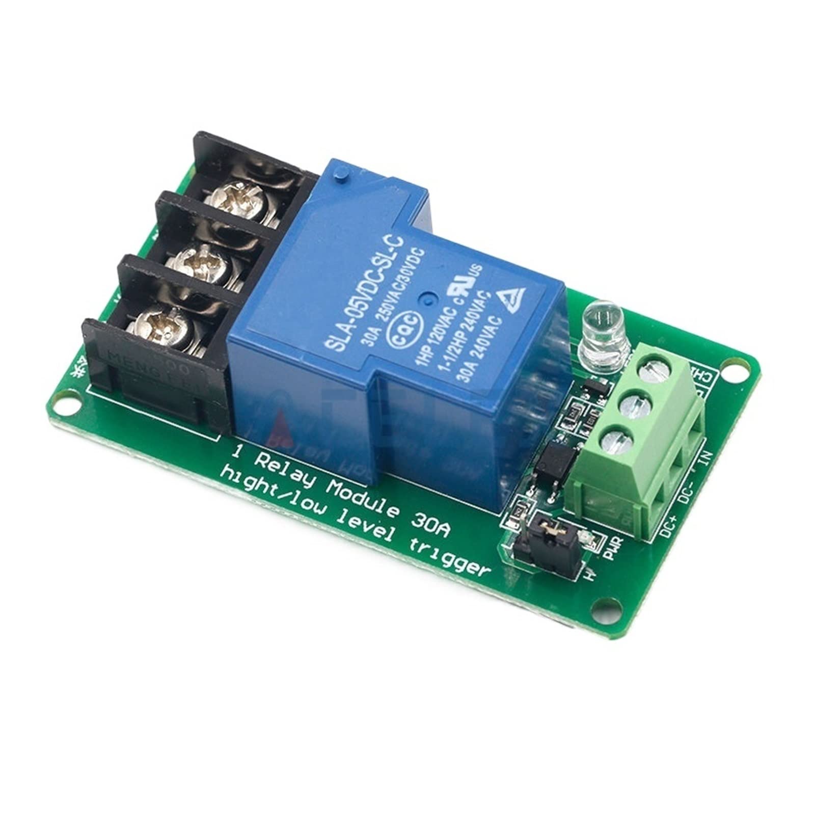 Relays Module Raspberry Pi Arduino HiLetgo 2-Pack 5V 30A S ...