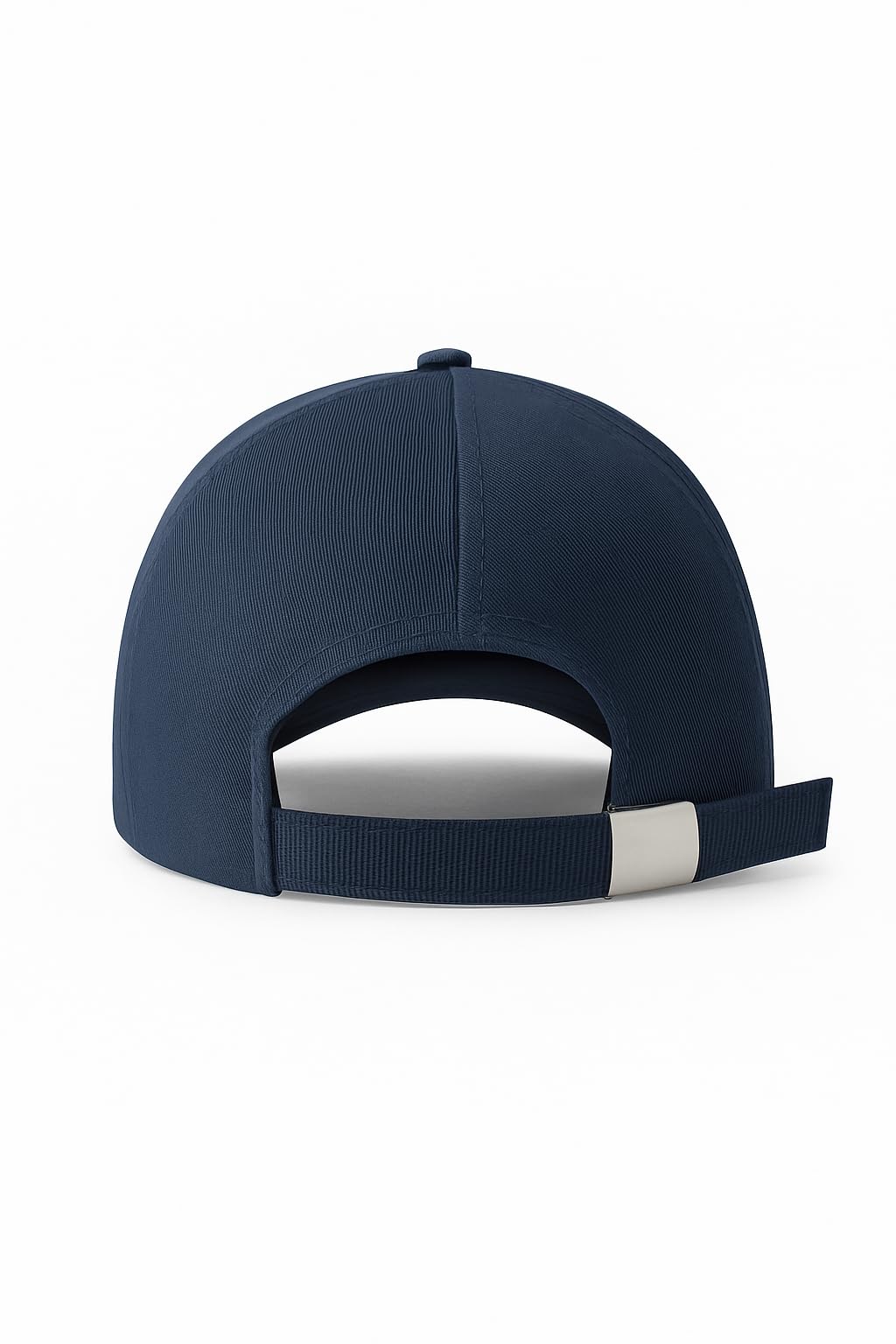 Premium Black Adjustable Baseball Cap with Metal Buckle – Unisex Casual Cotton Hat-image-49