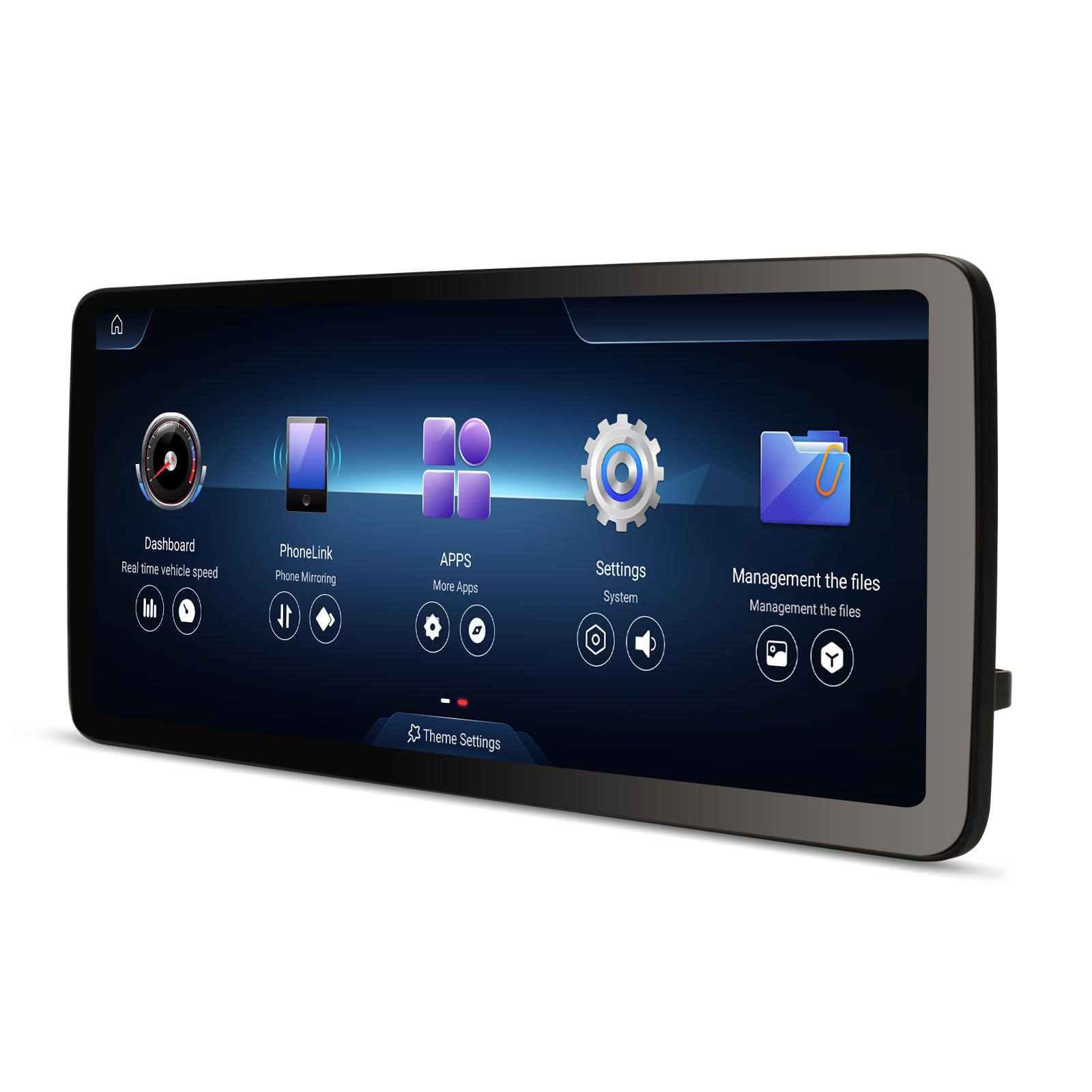 Qualcomm 8GB+128GB Android 16 Autoradio GPS Navigatore per Mercedes Classe A W176 GLA X156 CLA C117 NTG 4.5/4.7, 12,3 pollici Schermo IPS Bluetooth 5.1 CarPlay Android Auto WiFi 4G DAB+ DSP USB Canbus