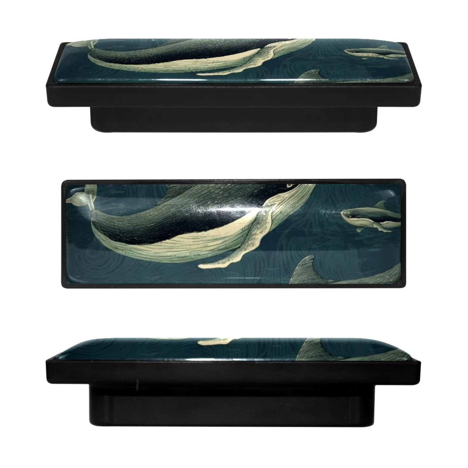 Boutons de placard de cuisine rectangulaires pour tiroir et commode