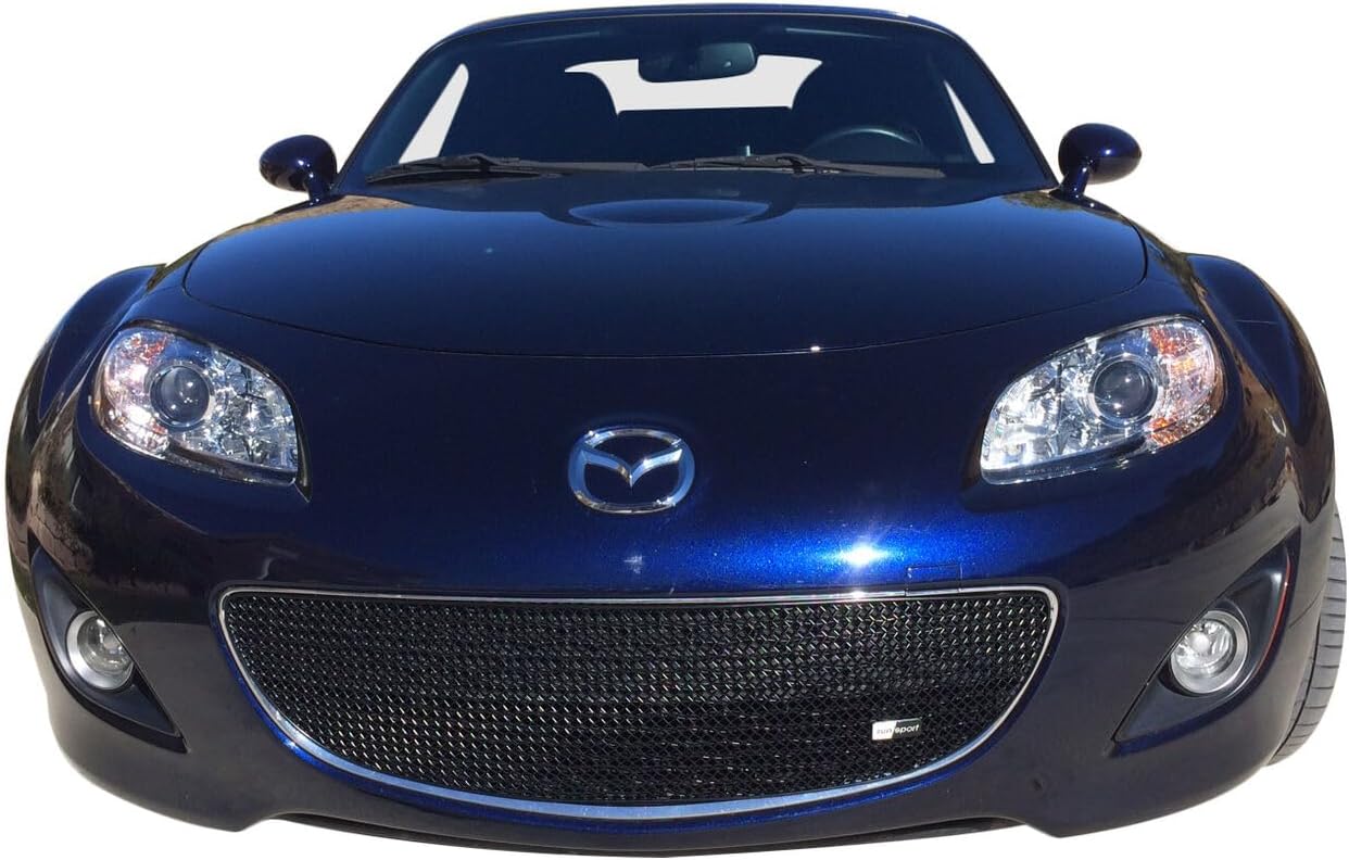 Zunsport Compatible With Front Lower Grill (without Number Plate) - Black finish (2009 to 2012)