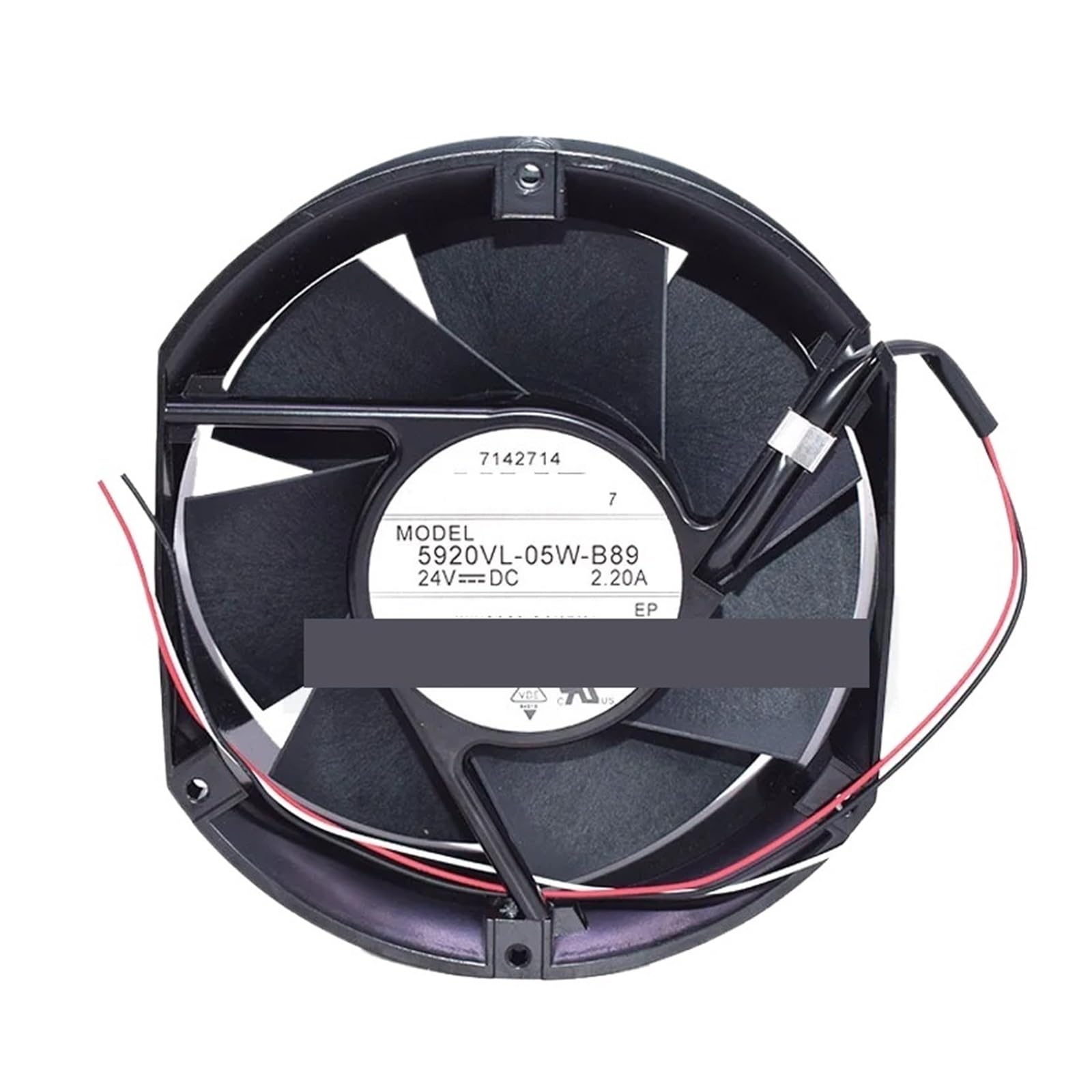 Ventilateur de Refroidissement 3 Fils 5920VL-05W-B89 24V 2.20A pour Châssis Industriel
