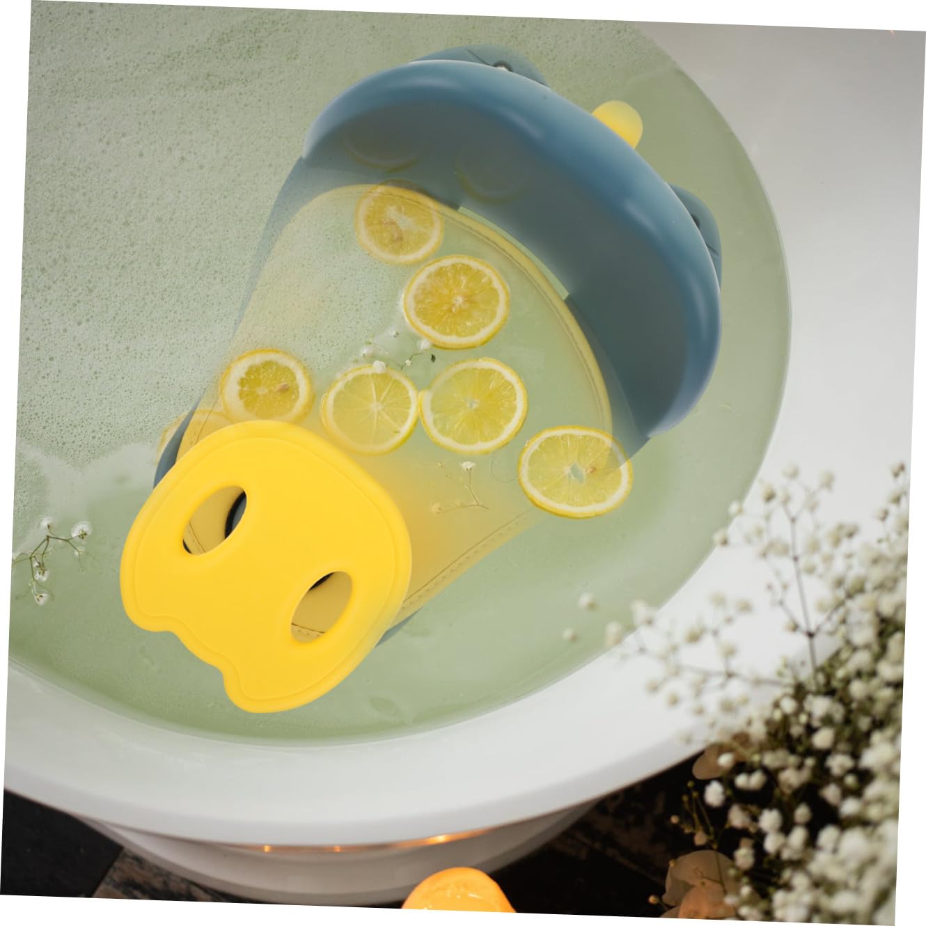 VANZACK 1stück Junge Mädchen Badewannensitz Mit Rückenlehne Rutschfest Und Bequem Für Sichere Babybäder Der Badewanne Für Neugeborene Und Kleinkinder Mit Anti-rutsch-matte