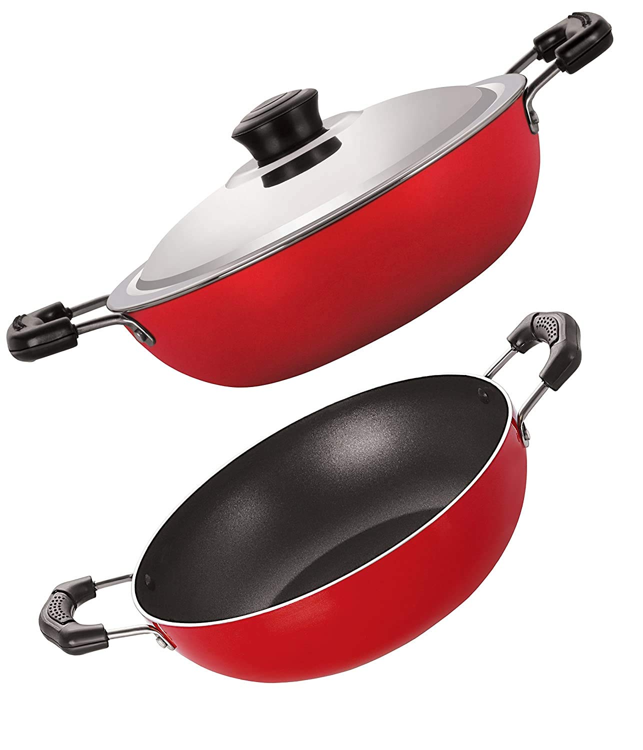 G&D Kadai Fry Pan - Nonstick, Even Heat -3 G&D Kadai Fry Pan - Nonstick, Even Heat -3