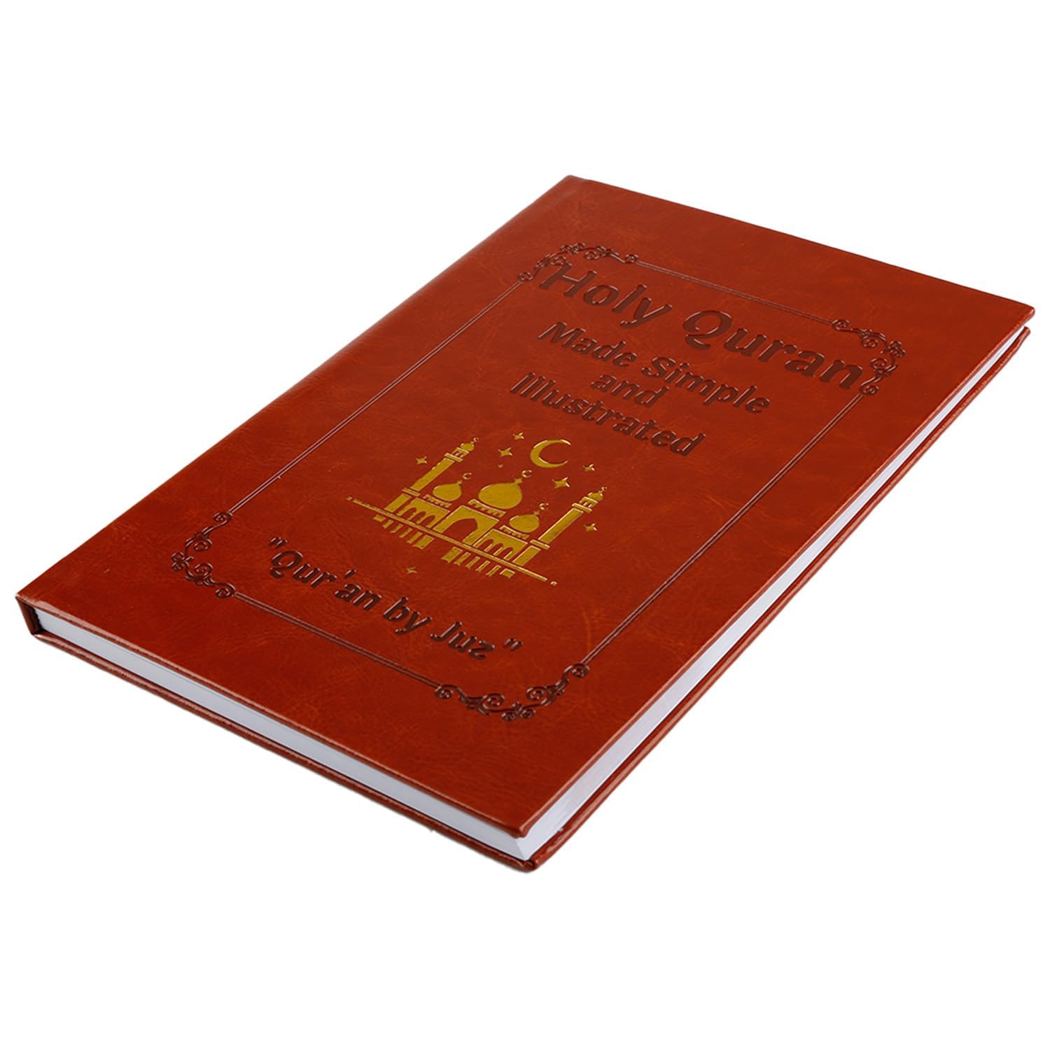 wellrun Holy Quran Made Simple and Illustrated,Clear English Translation with Visual Summaries,Easy-to-follow Complete Study Guide for Beginners,Students & Adults
