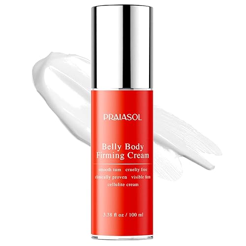 B Flat Belly - Crema reafirmante para la celulitis, crema reafirmante del vientre, loción reafirmante y tensora para vientre, brazos, muslos y