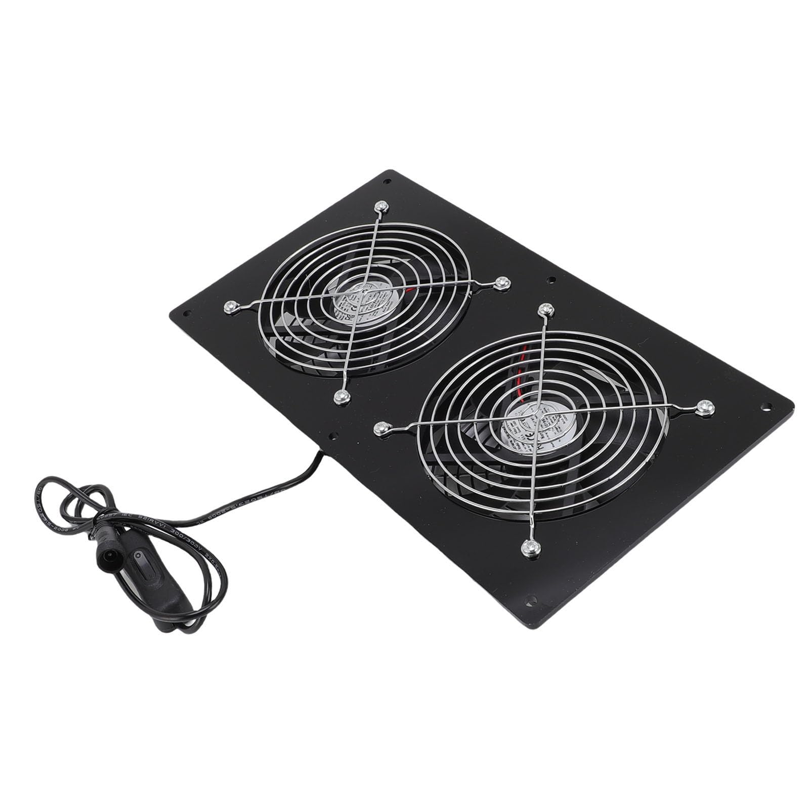 Brrnoo Kit Ventilatore Solare con Ventole e Pannello Solare 15W, per