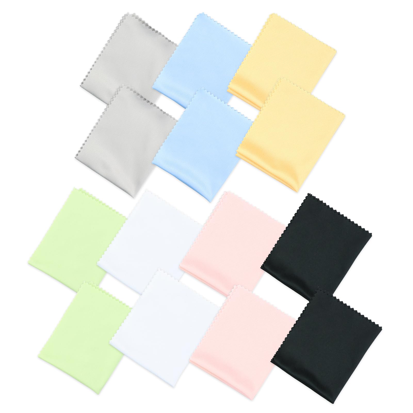 Panni Pulizia Occhiali 12 Pezzi - Microfibra, 14.5x17.5cm, Multi Colore - Foto 14