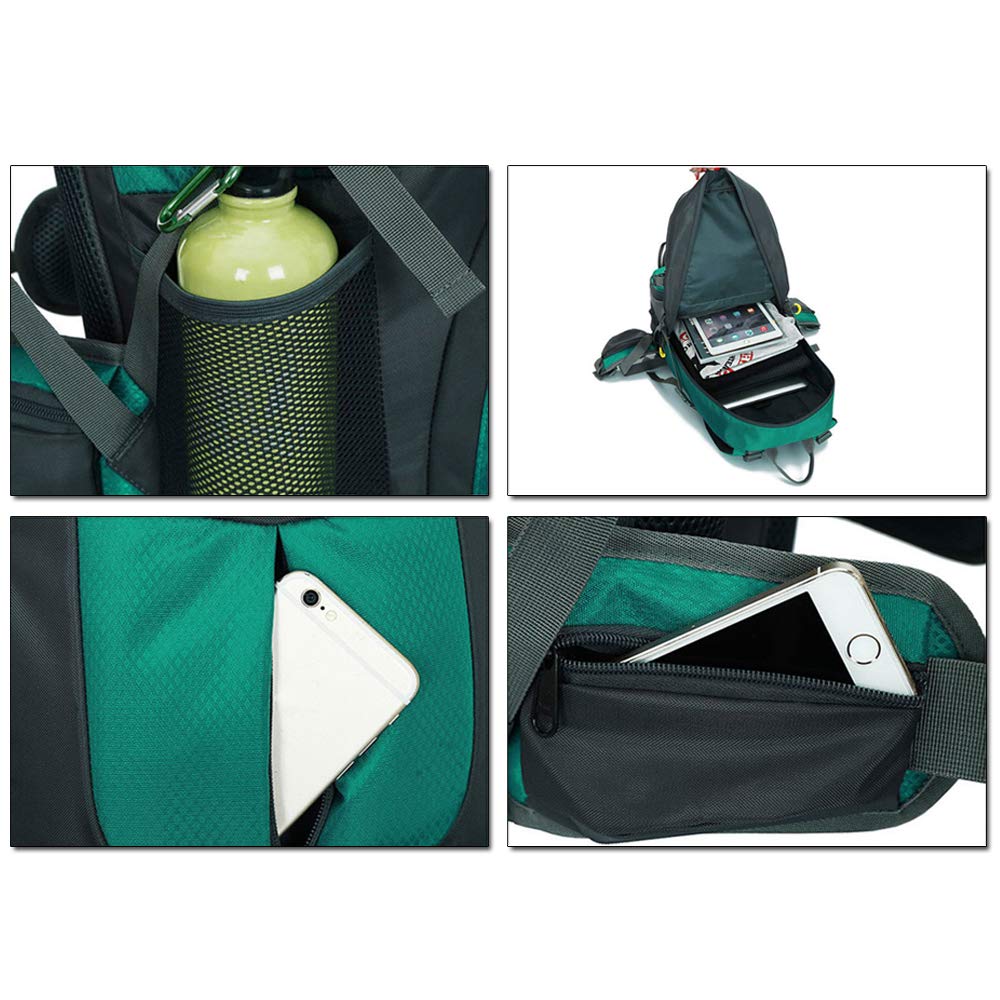 Plecak trekkingowy, 40 l, 50 l, 60 l, do uprawiania sportów na świeżym powietrzu, na kemping, wędrówki, plecak na co dzień, wodoodporny, torba do wspinaczki górskiej