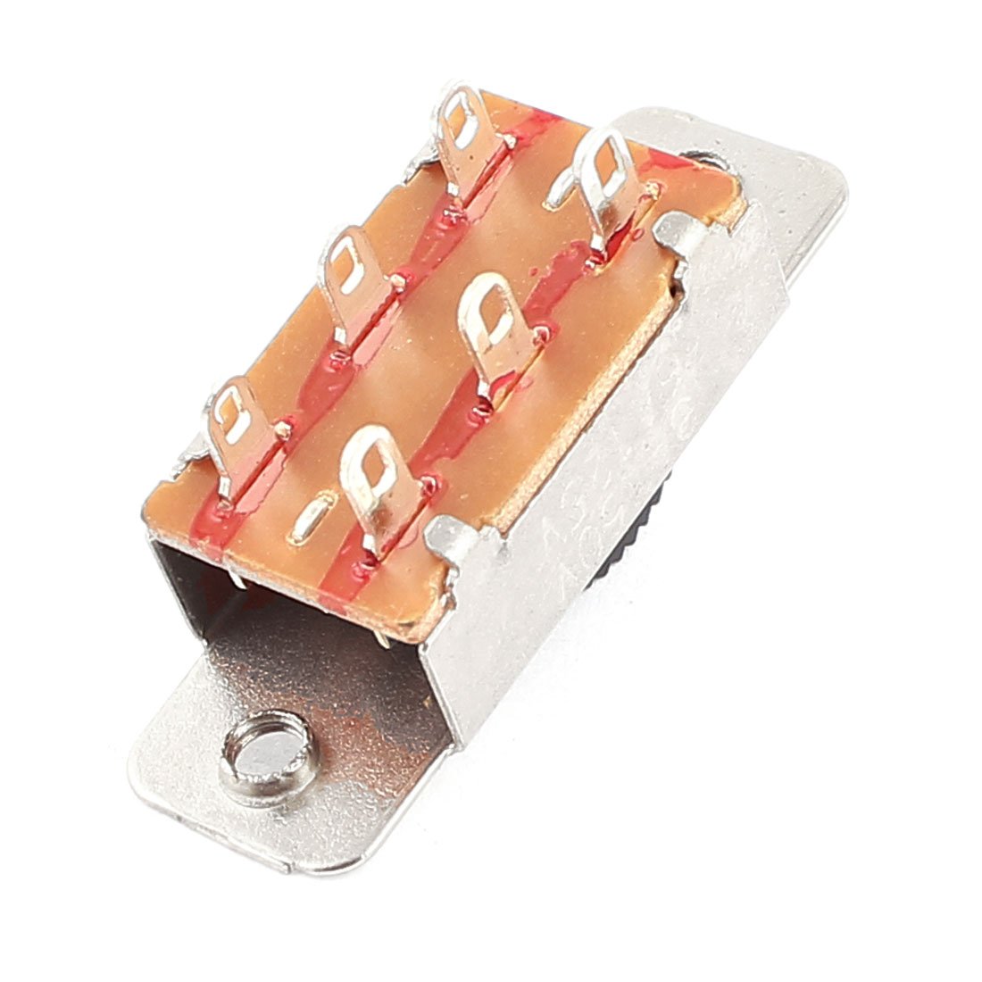 12 Mini Interruttori A Scorrimento DPDT 6 Pin 2 Posizioni On/On – Per Elettronica, Arduino E Modellismo