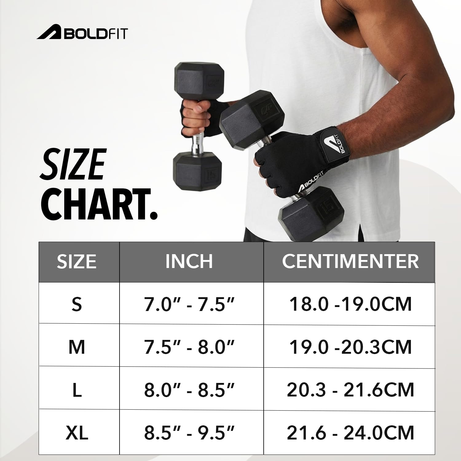 Boldfit Gym Gloves for Men Workout Unisex Hand Gloves for Gym for Men & Women with Wrist Support for Weightlifting, Workout Comfortable Fit Bike Riding, Cycling Handgloves - Warrior Black