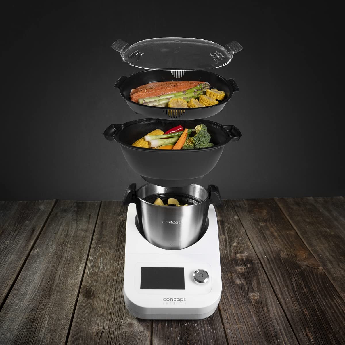 CONCEPT Robot de cocina multifunción Inspire RM9000