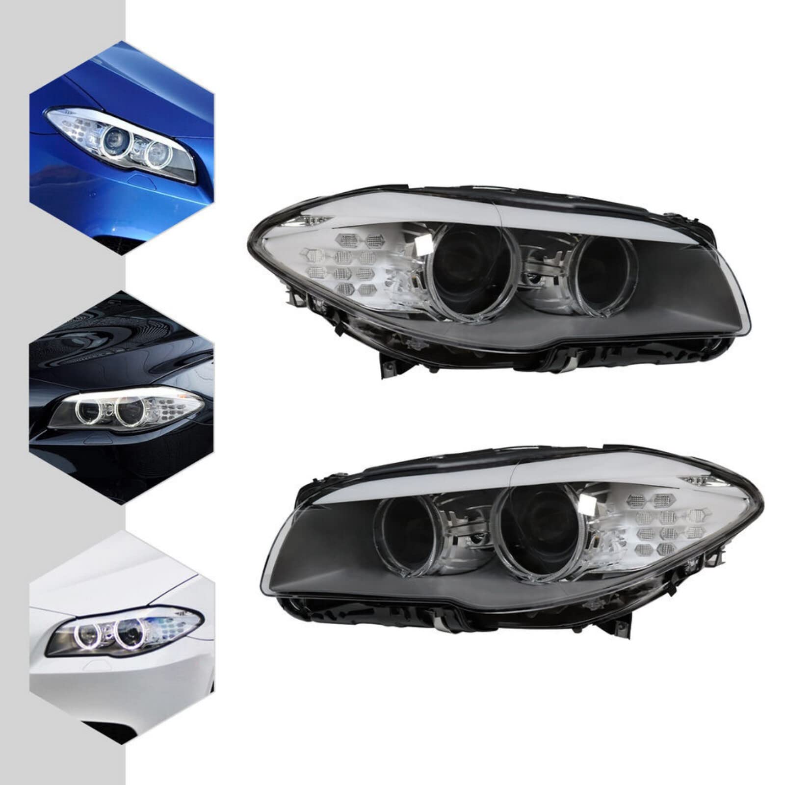 Amazon | BMW 5シリーズ F10 550i 535i 528i 2011-2013 HID ヘッド